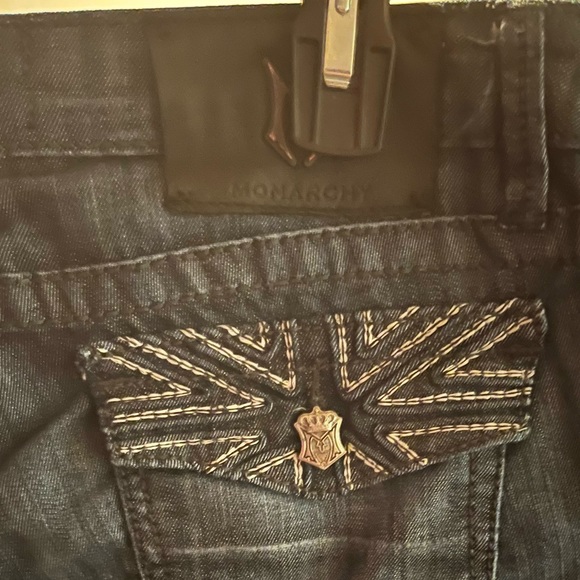 MONARCHY Women’s Denim Jeans. Sz 28. Inseam 33. Blue. - Picture 5 of 6